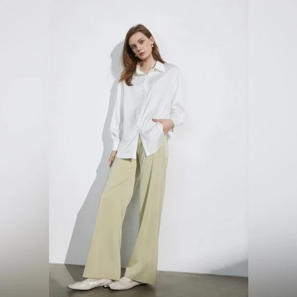 J.ING Business Essential Pistachio Trousers EUC Size XS - Picture 4 of 8